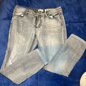 NWOT Charcoal Indigo Rein Ankle Jeans
